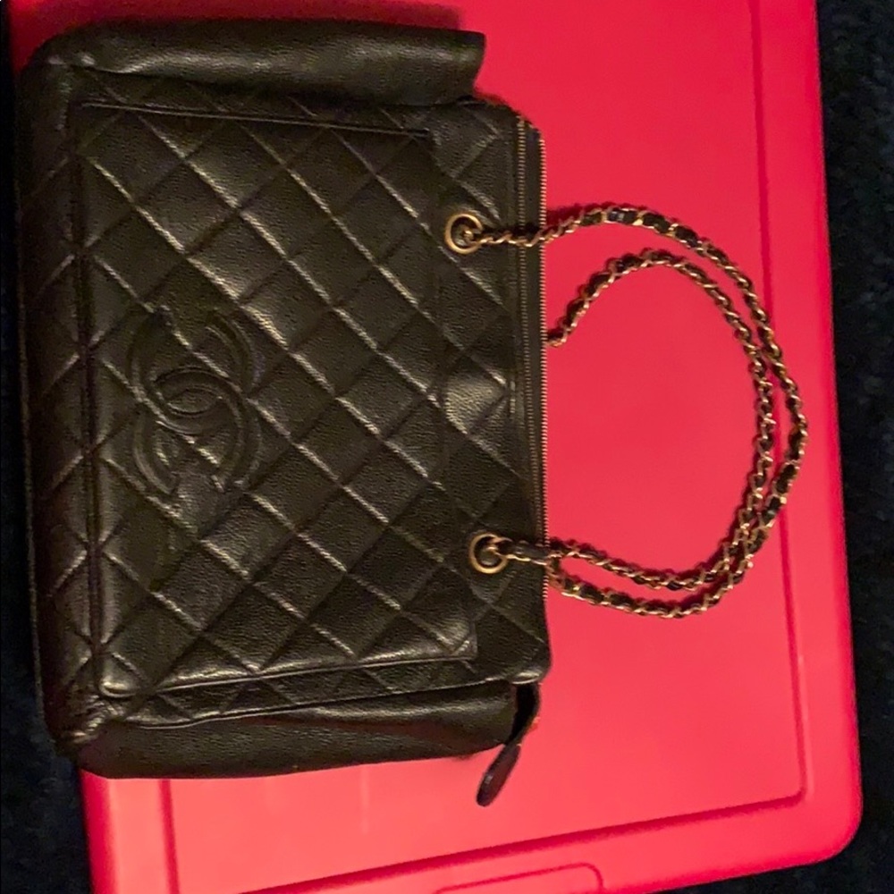 VINTAGE CAVIER CHANEL HANDBAG FROM THE 90’s - Picture 2 of 9